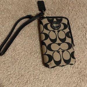 Coach wristlet